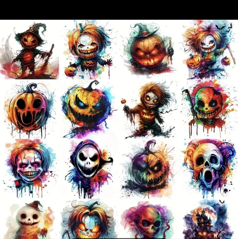 Orange and Black Halloween Costumes Collection